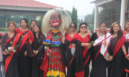लाखे नाच र धिमे तालमा रमाए विराटनगर र कटहरीका नेवार युवा, मौलिक संस्कृतिको संरक्षणमा जोड