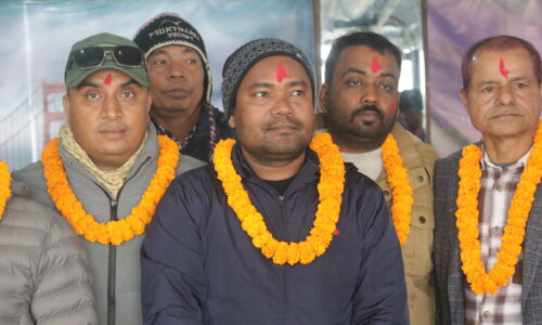 सरकारी तथा संस्थान सवारीचालक एशोसिएशन मोरङको अध्यक्षमा दिपनारायण राजवंशी निर्वाचित