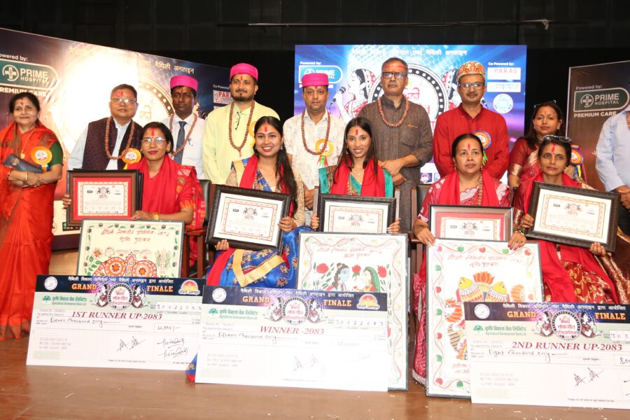 विराटनगरमा पहिलोपटक ‘मैथिली लोकगीत प्रतियोगिता’ : स्वाती र अञ्जलीको समूह बन्यो विजेता